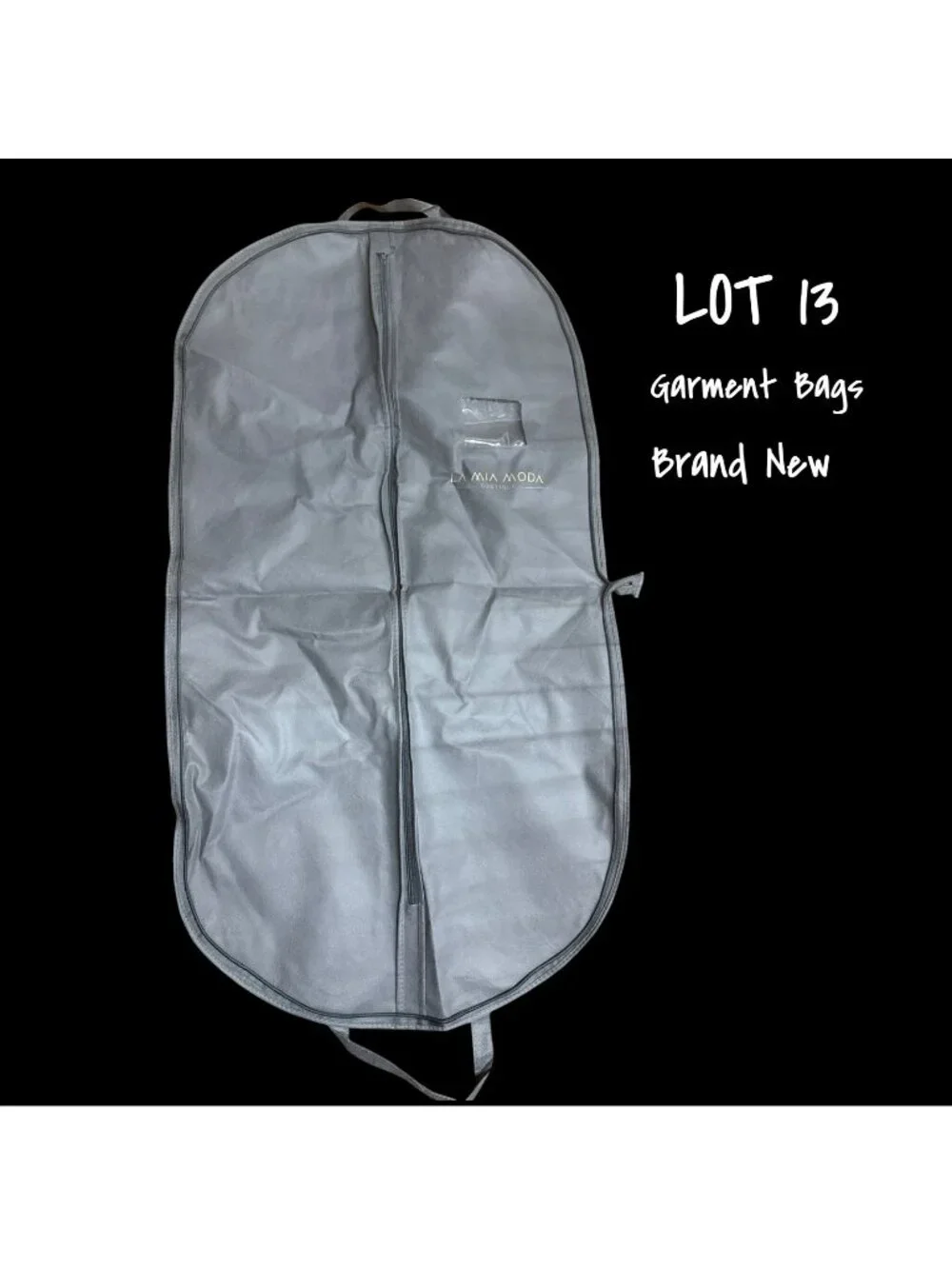 Set of 13 Garment Bags with Handles & Zippers Travel Storage Organizers New